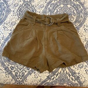 ABLE Wanda pleated shorts